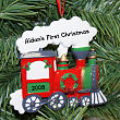 825153 - Christmas Train Personalized Ornament 
