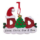 Dad Personalized Christmas Ornament
