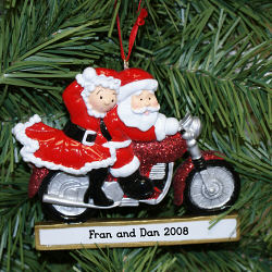 Christmas Personalized Ornaments Mrs Claus and Santa Personalized Christmas Ornament 825164m Christmas Personalized Ornaments