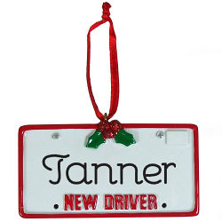 New Driver Personalized Ornament