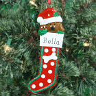 Personalized Dog Stocking Ornament