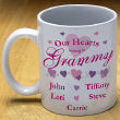 24210 - Our Hearts Personalized Coffee Mug