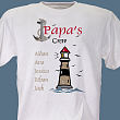 3027X - Personalized Lighthouse T-Shirt - Our Crew Design