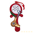 Personalized hairdresser Christmas Ornament 84713