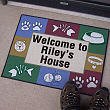 83121277 - Kitty's House Personalized Pet Doormat 
