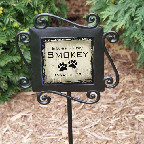 Pet Memorial Garden Stake