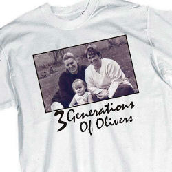 Generations Personalized Photo T-Shirt
