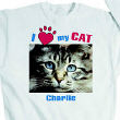51479X - I Love My Cat Personalized Photo Sweatshirt