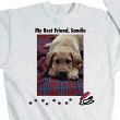My Best Friend Dog Personalized Photo Sweatshirt