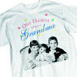 31480X - Our Hearts Personalized Photo T-shirt