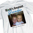 31485X - World's Greatest Personalized Photo T-shirt