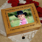 A Mother's Love is Like A Rose Photo Keepsake Box