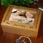 Who You Have Beside You Photo Keepsake Box