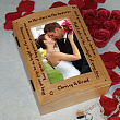 Old Wedding Blessing Photo Keepsake Box 712526