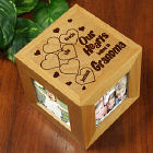 Our Hearts Belong To Photo Cube