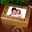 Sisters Photo Keepsake Box