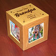 424074 - Super Star Grandpa Photo Cube 