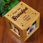 Super Star Grandpa Photo Cube