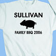 5852Y - Pig BBQ Family Reunion Youth Sweatshirt