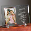 8520118 - Personalized Mother's Day Frame - Beveled Glass Picture Frame