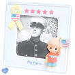 G0037PM - My Hero - Boy Precious Moments Picture Frame