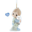G0029PM - Precious Moments "Baby's First Christmas" Baby Boy Christmas Ornament