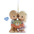 G0030PM - Precious Moments "Our First Christmas Together" Couple Christmas Ornament