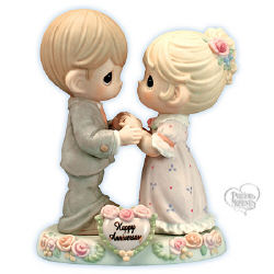 Precious Moments "Our Love Was Meant To Be" Anniversary Figurine