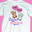 3686X - Purrfect Sister T-shirt