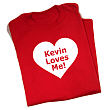 Red Heart Valentine's Day T-shirt 731192X