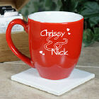 Couples Personalized Two-Toned Coffee Mug 26143