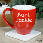 You Are Loved Two-Sided Personalized Aunt Two-Toned Coffee Mug 221063AUNT
