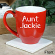 You Are Loved Two-Sided Personalized Aunt Two-Toned Coffee Mug 221063AUNT