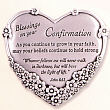 62005 - Blessings On Your Confirmation Heart Plaque 