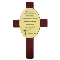 The Lord's Prayer Keepsake Wall Cross