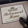 83121907 - Retirement Home Personalized Doormat