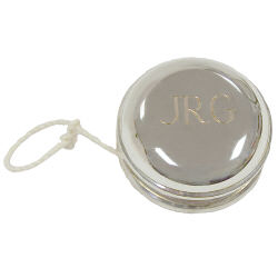 Engraved Silver Yo-Yo