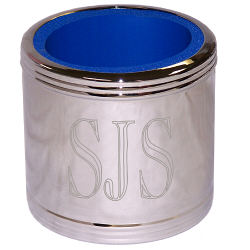 Silver-plated Can Cooler