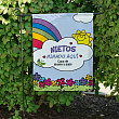 Bandera personalizada del jardín de los abuelos - estropeada aquí 83030742