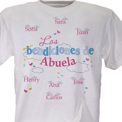 Bendiciones Camiseta o Playera personalizada
