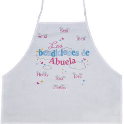 Bendiciones Delantal Personalizado