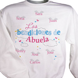 Bendiciones Sudadera personalizada