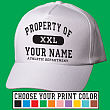 Property of Athletic Personalized Hat