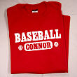 32552X - Baseball Fan Personalized Sports T-shirt 