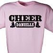 32555X - Cheerleader Personalized Sports T-shirt 
