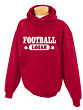 Personalized Football Hooded Youth Sweatshirt H52550X
