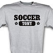 32553X - Soccer Fan Personalized Sports T-shirt 