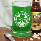 Irish Drinking Team Personalized Glass Mug