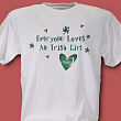 Everyone Loves... Personalized Irish T-shirt