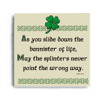 9121384 - Bannister of Life Irish Wall Canvas